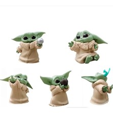 Epilons Mini Baby Yoda Figür 6 Adet