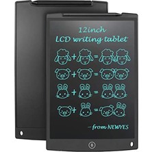Epilons 12 Inc Writing LCD Grafik Dijital Kalemli Çizim Tableti Yazı Tahta Not Yazma Eğitim Tableti
