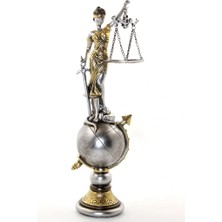 Epilons Polyester Dünya Küre Üzerinde Adalet Biblosu Model 1