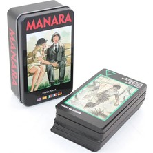 Epilons Metal Kutulu Tarot Kartı Manara