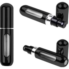 Epilons Cep Parfüm Şişesi Siyah