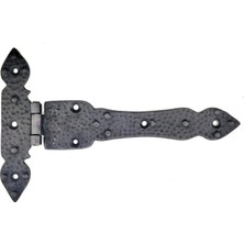 Epilons Antika Tarz Dekoratif Pirinç Kuyruklu Düğmeli Menteşe No3 - 155X240 Mm, Oksit