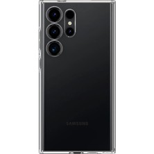 Alem Samsung Galaxy S25 Ultra Kılıf Lüx Şeffaf Silikon