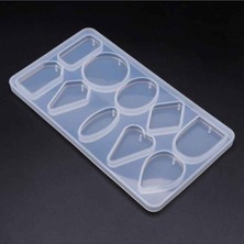 Normadia Renkli Çoklu Kolye Reçine Epoksi Kalıp, Yaratıcı Takı Tasarımı Için