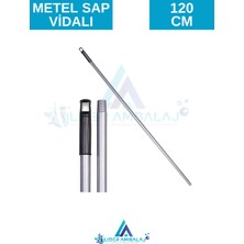 Dayanıklı Metal Vidalı Fırça Çekçek 120 Cm, Güçlü ve Pratik Kullanım