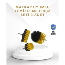 Epilons Yüksek Devirde Etkili Temizlik Sağlayan Matkap Ucu Fırça Seti