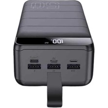 Epilons Powerbank Çoklu Şarj Girişi 50.000 Mah Taşınabilir Dijital Göstergeli