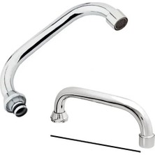 Epilons Krom Kaplama Döner Kuğu Batarya Borusu