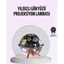 Epilons USB Şarjlı Uzay Temalı Işık Projektörü Hava Nemlendirici