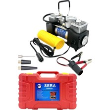 Normadia 12V Çift Piston Araç Hava Kompresörü, Güçlü ve Taşınabilir