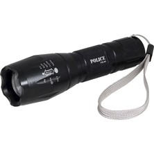 Epilons Police Ps-44 Cree T6 LED + Zoom Şarj Edilebilir El Feneri