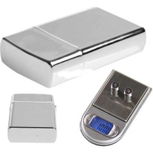 Epilons Diamond Çakmak Şeklinde Kutulu Mini Cep Hassas Dijital Terazi (200GR-0.01)