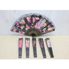 Epilons Plastik Renkli Yelpaze