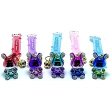 Epilons Taşlı Ayıcık Silikon Anahtarlık ALK1702