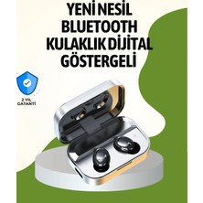 Epilons Gerçek Kablosuz Kulaklık – Bluetooth 5.0, Şarj Kutulu, Parmak İzi Kontrollü