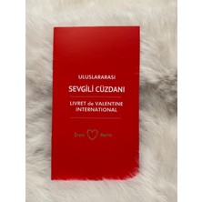 UltraMint Kişiye Özel Sevgili Cüzdanı, Sevgi Dolu Hediye, Şık ve Anlamlı Tasarım