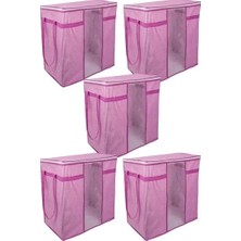 Epilons 12 Adet Pencereli Hurç Mega Boy Çok Amaçlı Düzenleyici 40X40X75 cm 0256