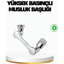 Epilons Üç Segmentli 1080 Derece Musluk Atı Esnek Döner Havalandırıcı Pratik Kullanım