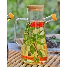 Epilons Borosilikat Cam 900 Ml. Yağdanlık