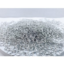 Normadia Şık 6mm Gümüş Renk Takı Halkası, Zarif ve Dayanıklı, Modern Tasarım