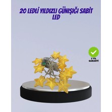 Epilons Yıldız Figürlü LED Şerit Işık 5m Iç Mekan Dekor Aydınlatma