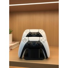 Epilons Dekoratif Siyah Ikili Gamepad Standı 7X18 cm