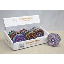 Epilons Taşlı El Aynası Yuvarlak Ince ALK3758