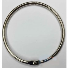 Epilons Kilitli Yuvarlak Halka, 5cm - 100 Adet