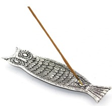 Epilons Metal Kayık Baykuş Tasarımı Tütsülük Model 1