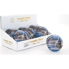 Epilons Taşlı Istanbul Tasarımı El Aynası Kalın ALK2488