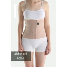 Abdominal Korse Karın Sıkılaştırıcı Korse Gebelik Sonrası Ayarlanabilir Beden Esnek Cırt