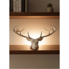 Epilons 25 Cm Es Geyik Figürü Şık Ev Ofis Dekorasyonu