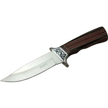 Epilons A058-1 Kamp Bıçağı 26,5 cm - Ahşap Sap, Kılıflı