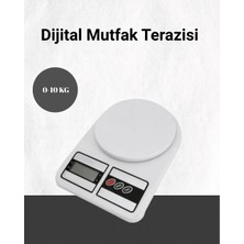 Epilons Hassas Ölçüm Için Dijital Mutfak Tartısı – 10 kg Kapasiteli