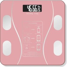 Epilons Pembe Renk Bluetooth Özellikli Akıllı Tartı