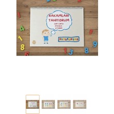 Rakamları Tanıyorum Cırt Cırtlı Etkinlik Kitabım