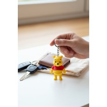 Pazarois Winnie The Pooh Figürlü Hareketli Anahtarlık