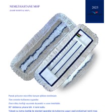 50 cm Medikal Mop Bezi Seti - Temizlikte Güçlü ve Pratik Kullanım