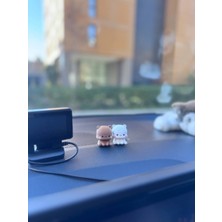 UltraMint Sevgiliye Özel Panda Ayıcık Çift Torpido Süsü, Araba Dekorasyonu