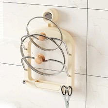 Najmaddin Mutfak Tava Tencere Kapak Tutucu Organizer Raf