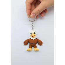 Pazarois Kartal Figürlü Hareketli Anahtarlık