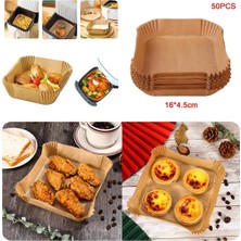 Najmaddin Büyük Boy Air Fryer Fritöz Pişirme Kağıdı 50 Adet