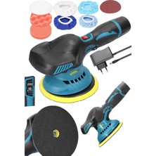 Normadia Orbital Style Akülü Lityum Çift Batarya 6 Devir Ayarlı Pasta Cila Makinesi