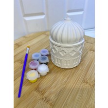 El Yapımı 🕌 Cami Desenli Kalemlik Taş Boyama Seti – Eğitici & Manevi Boyama Aktivitesi