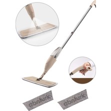 Büyük Hazneli Mikrofiber Spreyli Mop ve Micro Paspas Seti
