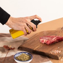 Sprey Yağlık – 100 Ml, Cam Gövdeli Pratik Yağ ve Sirke Şişesi