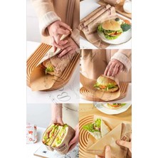 Eco Lounge Vintage Gazete Desenli Sunum Kağıdı 50 Adet – Fast Food Sunum Kağıdı, Sandviç Hamburger Sarma Kağıdı