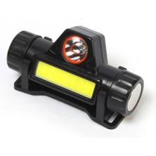 MiraLive Peakstar PS-1011 Mıknatıslı Kamp Balıkçı 1200 Mah Şarjlı Kafa Lambası