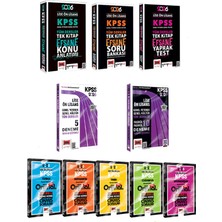 2026 Kpss Lise Ön Lisans Genel Yetenek Genel Kültür Tüm Dersler Kazandıran Set(10 Kitap)