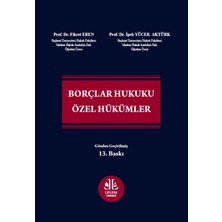 Borçlar Hukuku Özel Hükümler